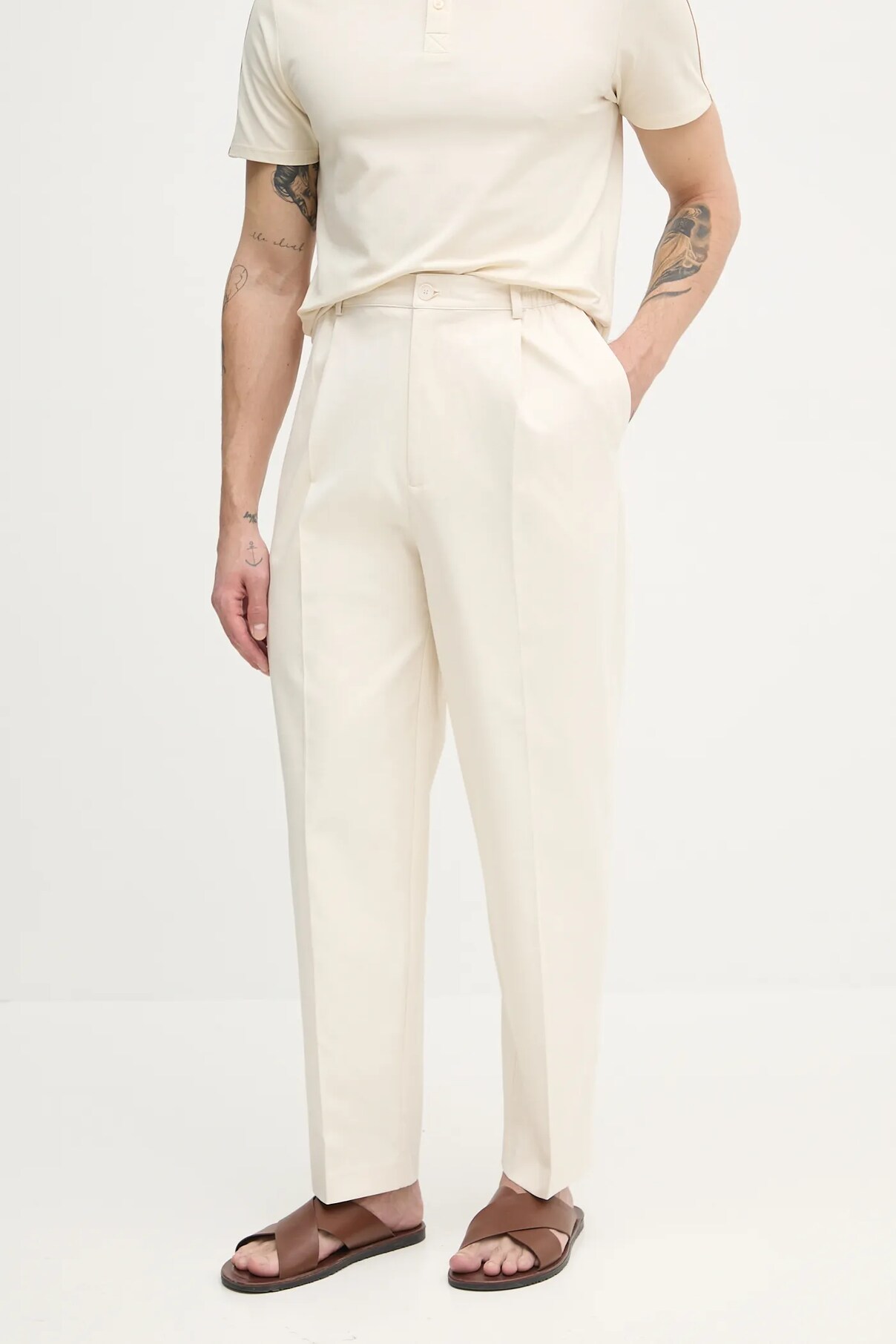 

Брюки ADAM Marciano Guess, бежевый