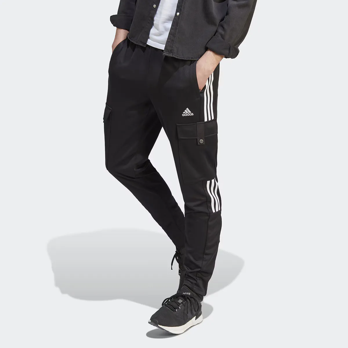 

Мужские брюки Adidas Tiro Cargo, чёрный