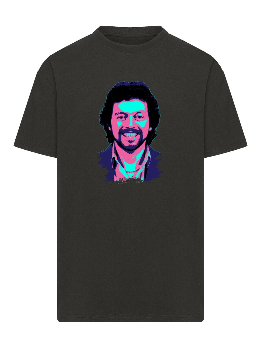 

Рубашка F4NT4STIC TV Times Jeremy Beadle 1982 Pop Art, черный