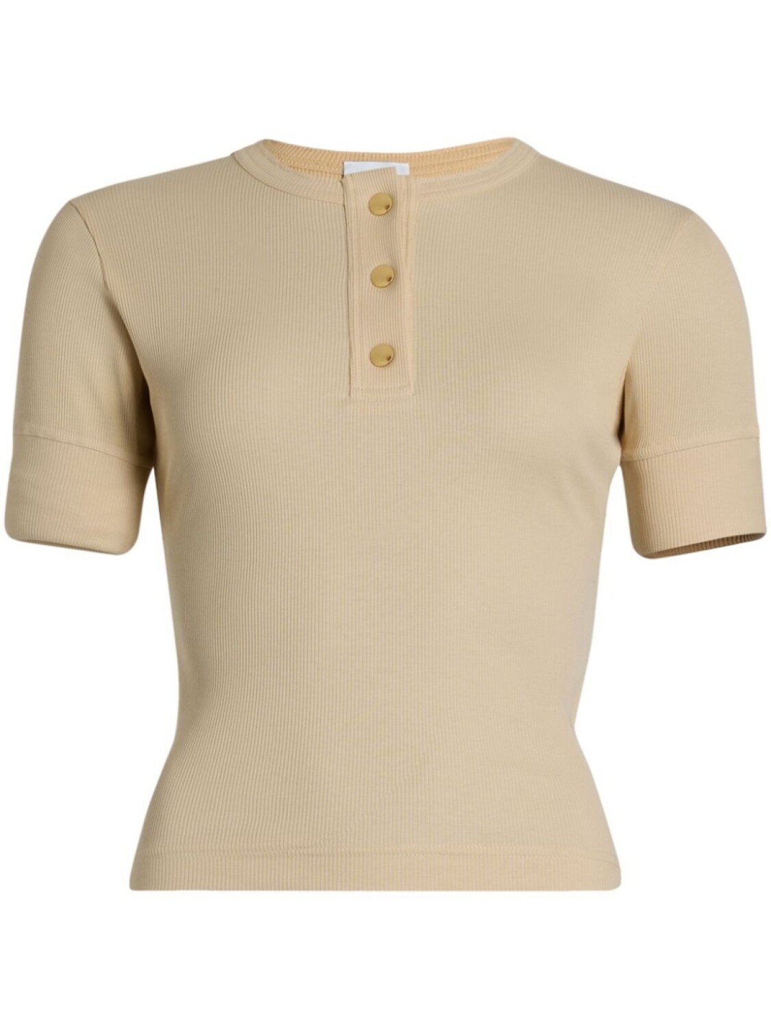 

Patou топ из органического хлопка Henley, нейтральный цвет