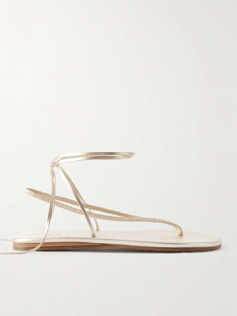 Металлические сандалии Sfendoni Ancient Greek Sandals, золотой