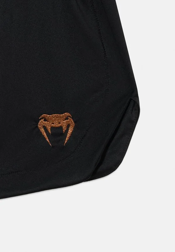 Классические спортивные шорты для бокса унисекс Venum, Black/Gold-Coloured — фото 4