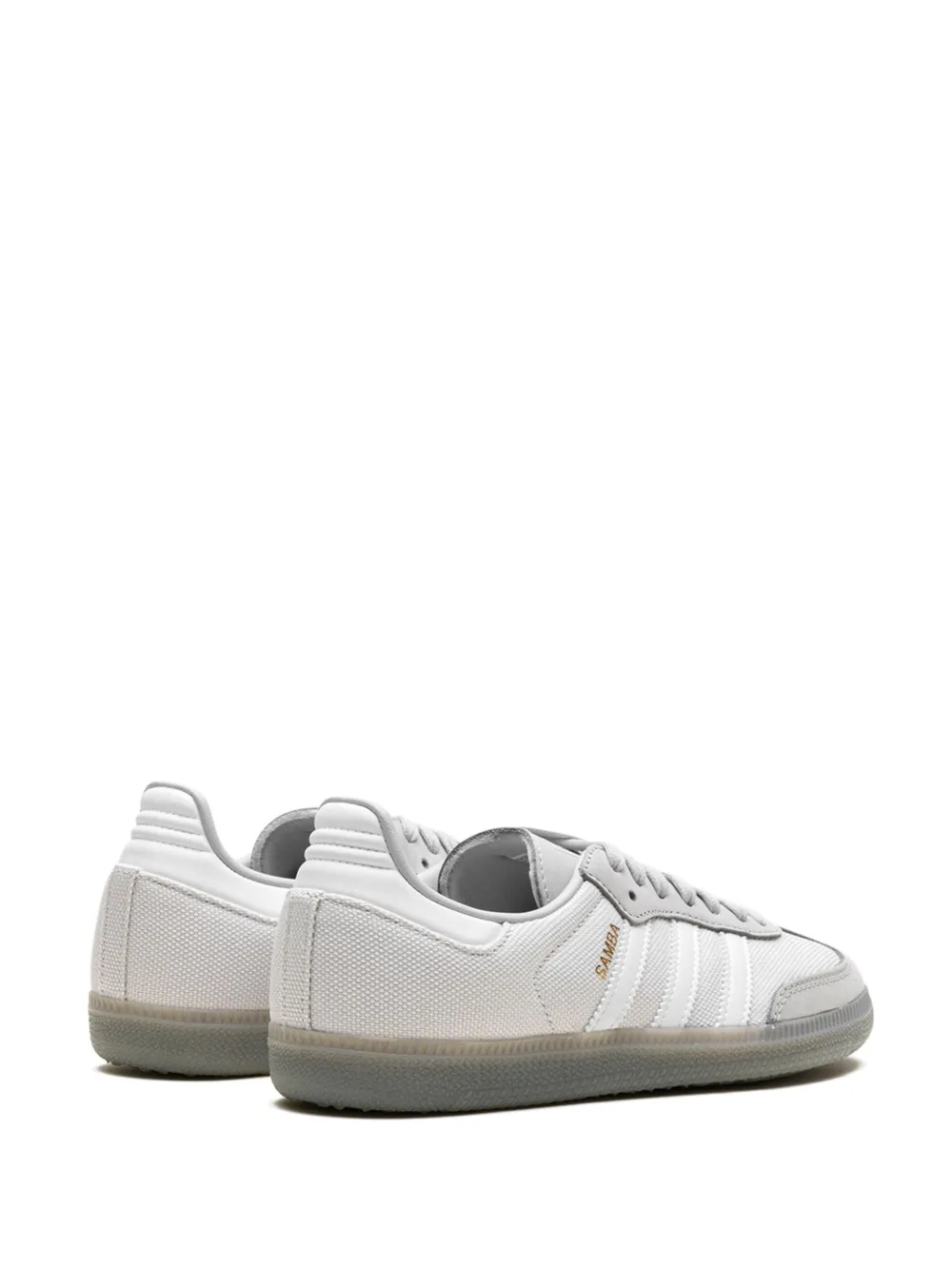 Кроссовки Samba Grey Adidas, серый — фото 3