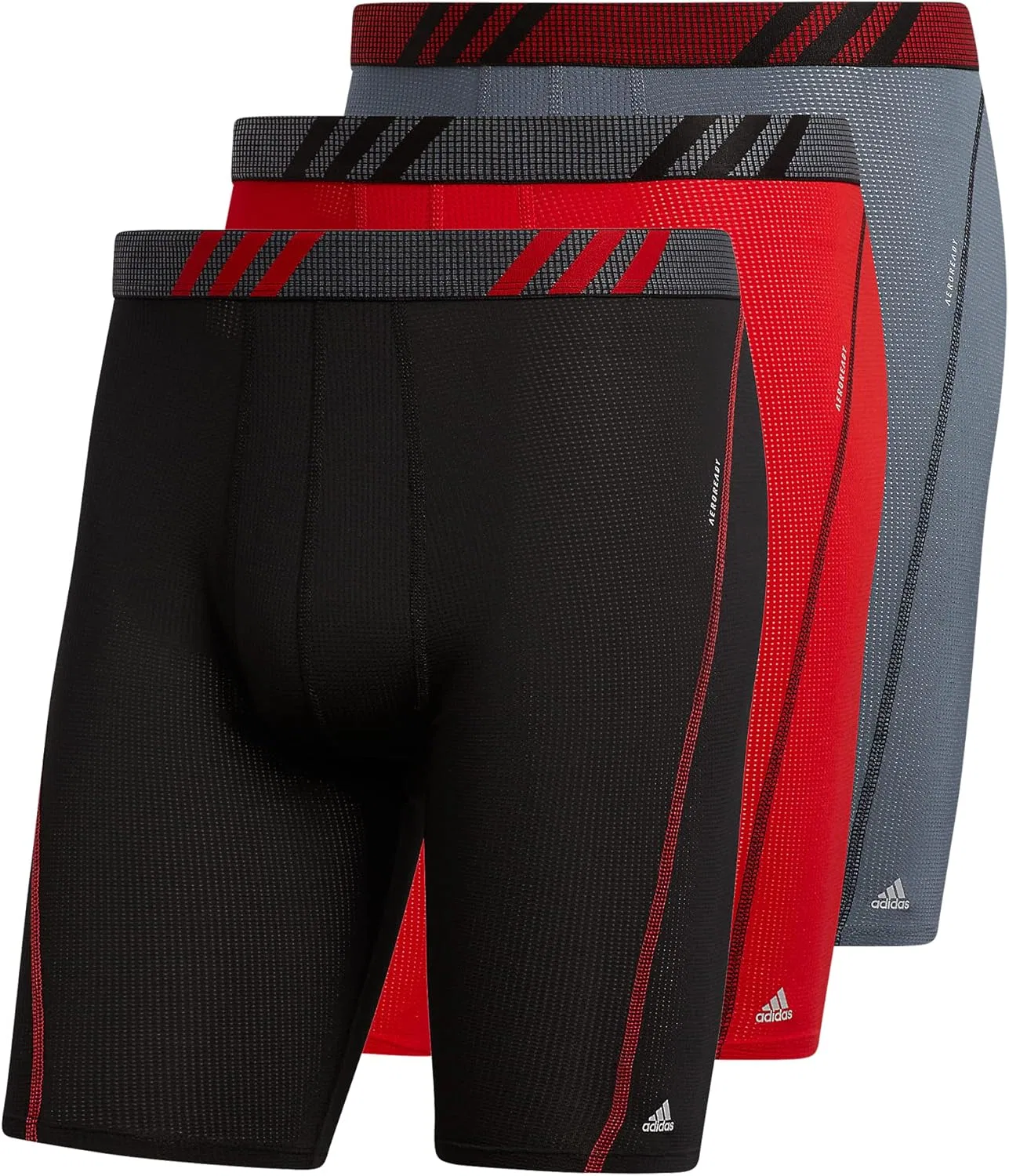 Боксеры Adidas Black/Scarlet Red/Onix