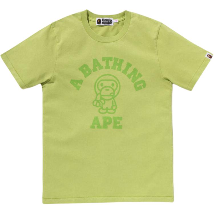

Футболка SS25 женская A BATHING APE, зеленый