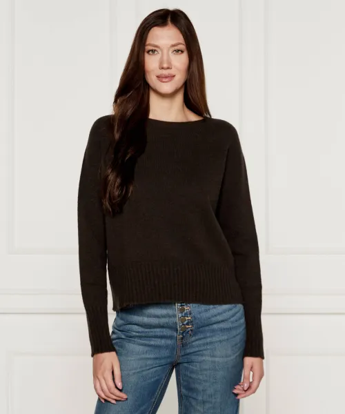 

Шерстяной свитер Regular fit Marella Sport, черный