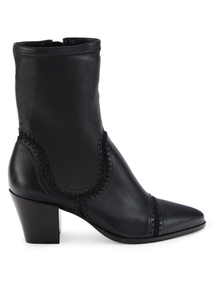 

Кожаные ботильоны Benta Alexandre Birman, черный