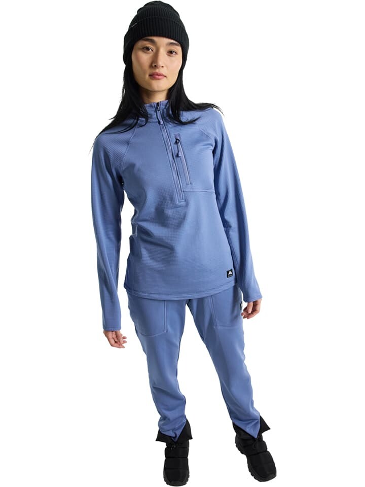 

Флисовый пуловер Burton Fleece, синий
