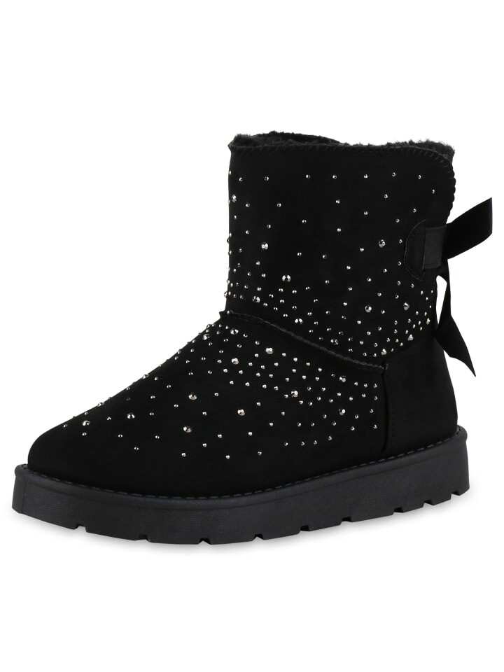 Ботильоны VAN HILL Winter Boots Genevieve, цвет Schwarz Silber