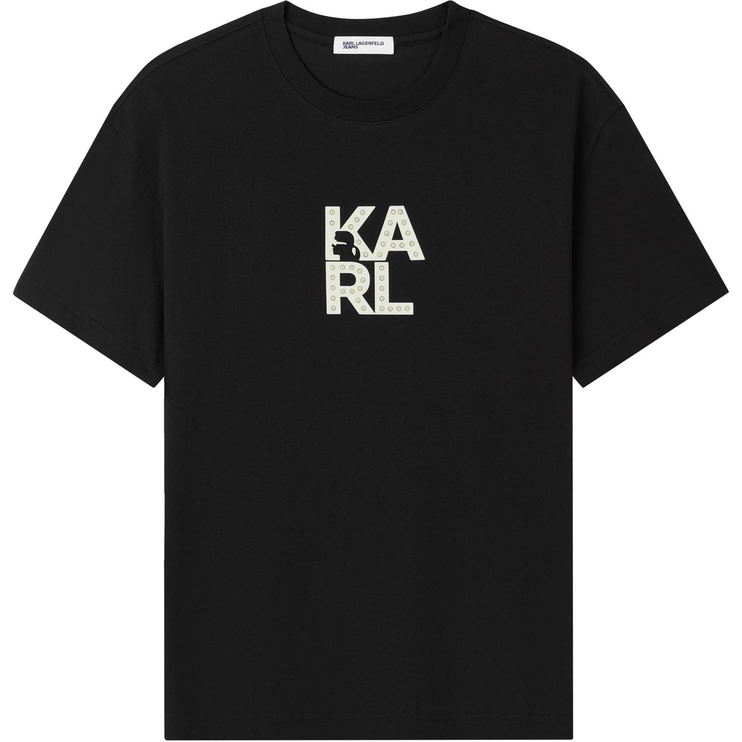 

KARL LAGERFELD / Karl Lagerfeld Jeans Футболка KARL LAGERFELD мужская черная
