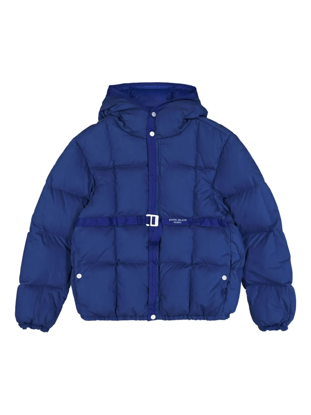 

Куртка-пуховик с капюшоном Stone Island, синий