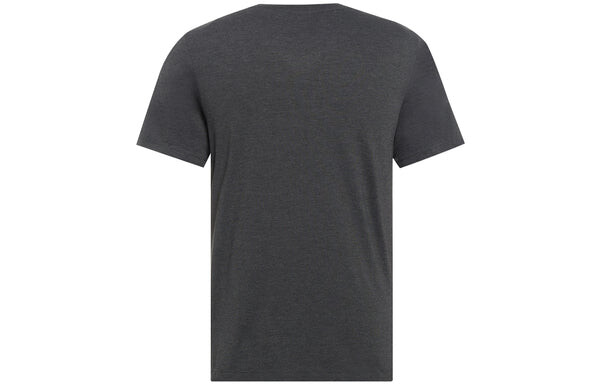 Футболка yoga dri-fit quick dry sports round neck short sleeve black gray blackgray Nike, черный — фото 2
