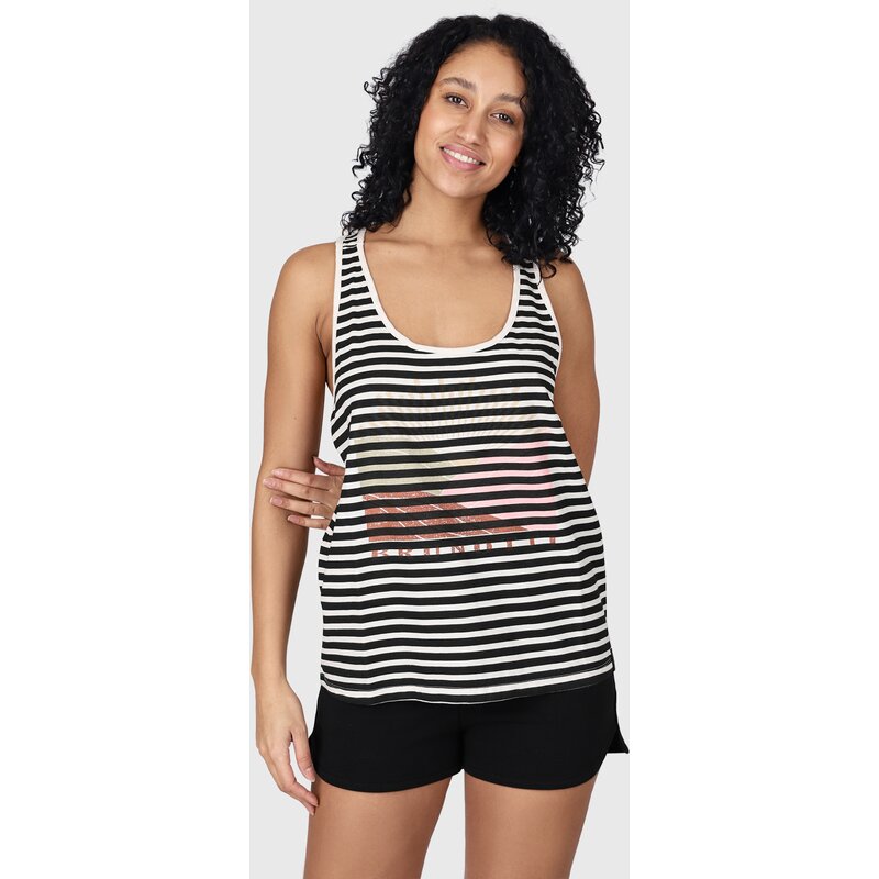 

Топ Kenzia-Stripe женский топ Brunotti, белый