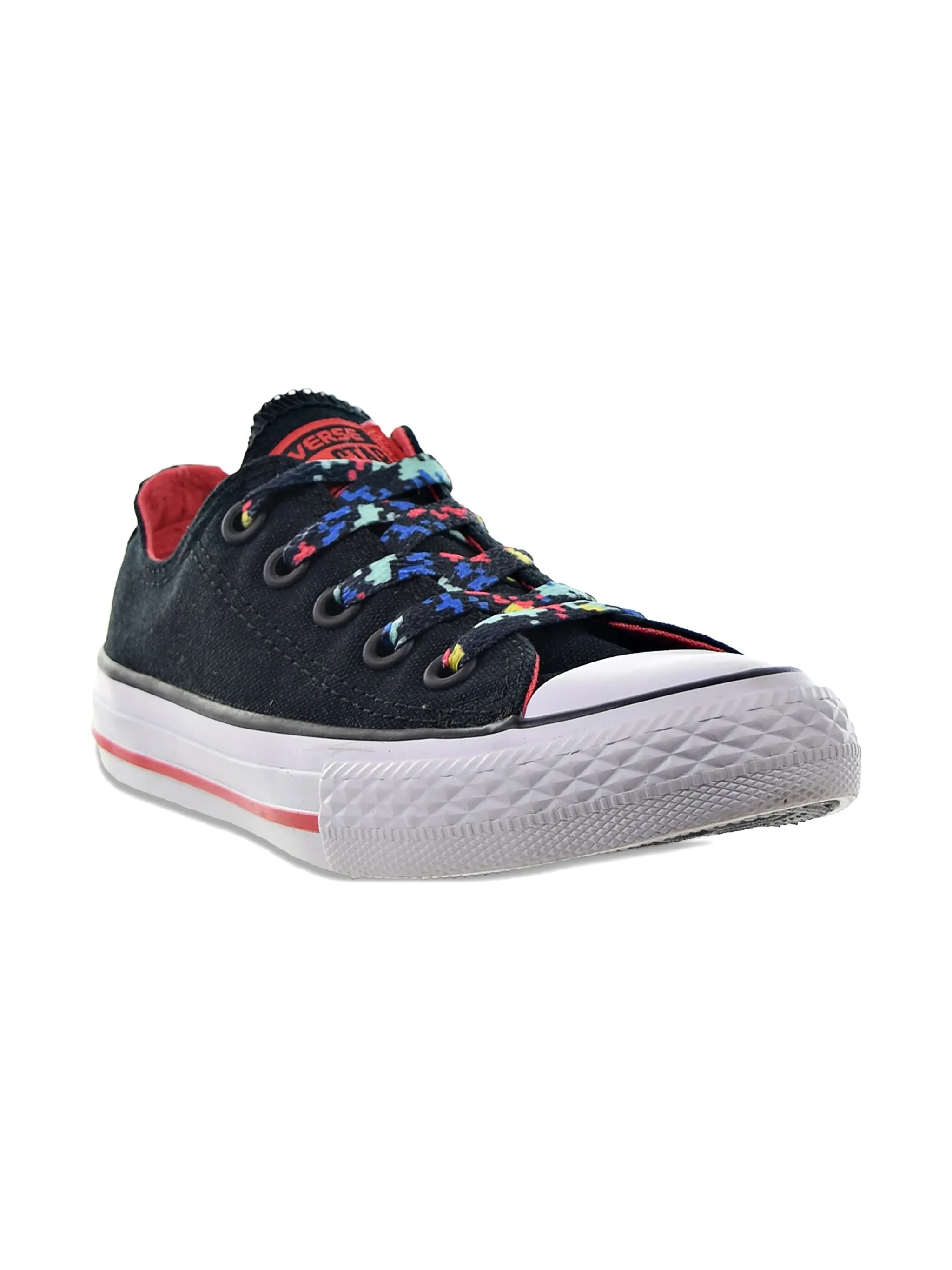 

Кеды Chuck Taylor All Star Ox PS Black-Ultra Red-White Converse Kids, черный