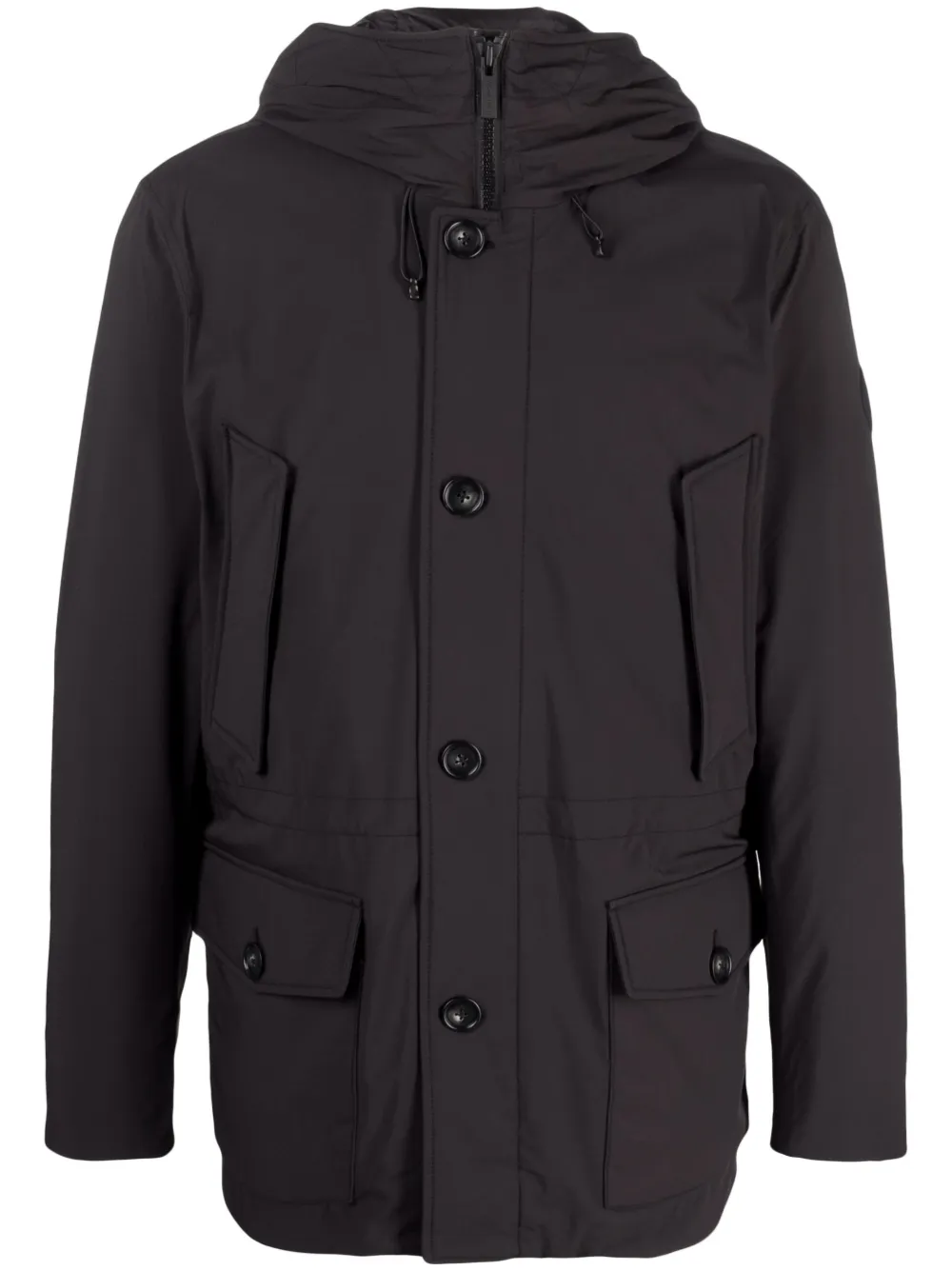 

Парка Arctic с капюшоном WOOLRICH, черный
