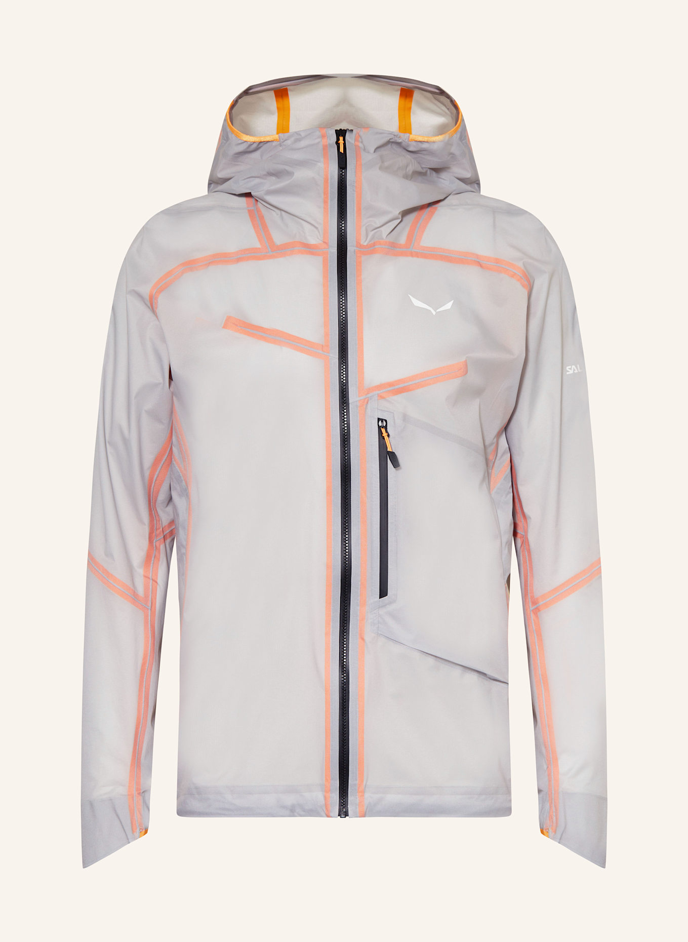 

Куртка хардшелл nxt ptx 3l Salewa, серый