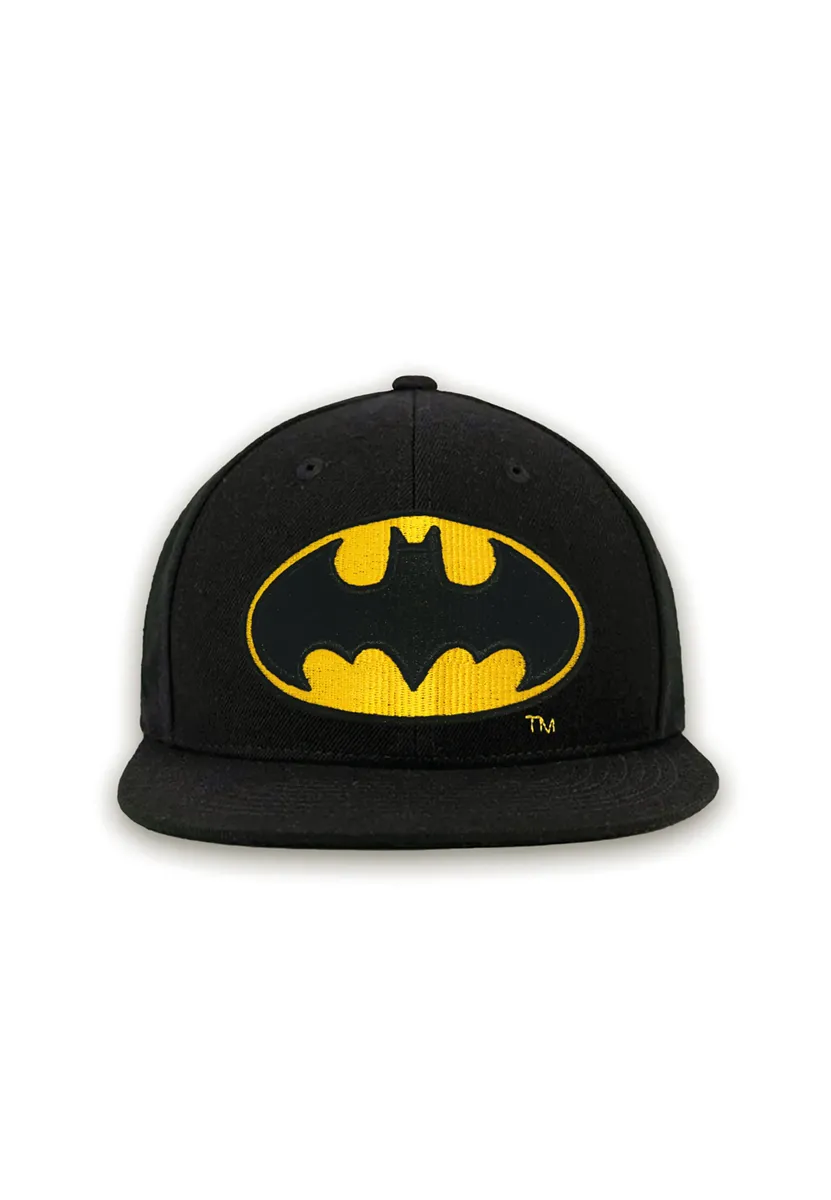 

Бейсбольная кепка LOGOSHIRT "DC Batman" с лицензионной вышивкой, желтый