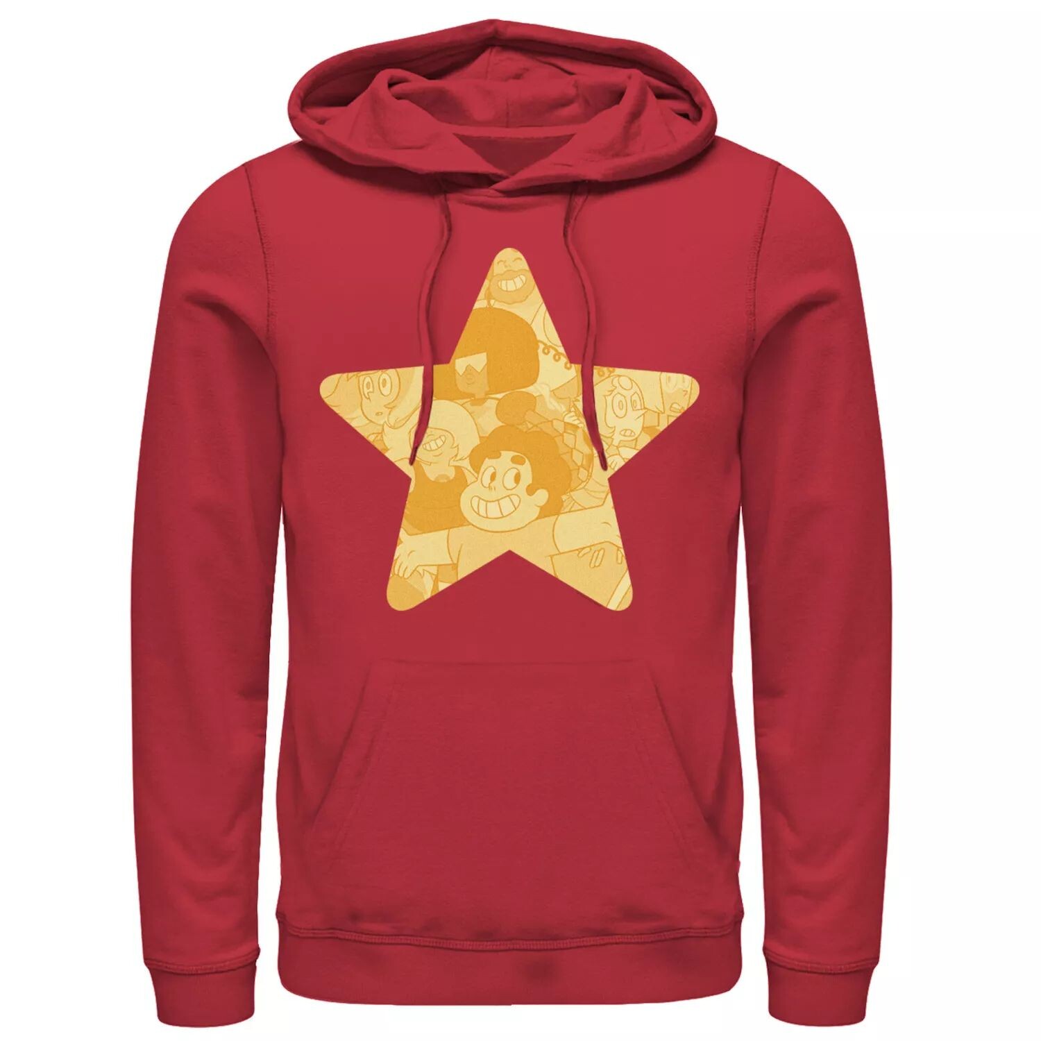 

Мужская толстовка с капюшоном Cartoon Network Steven Universe Gold Star Licensed Character