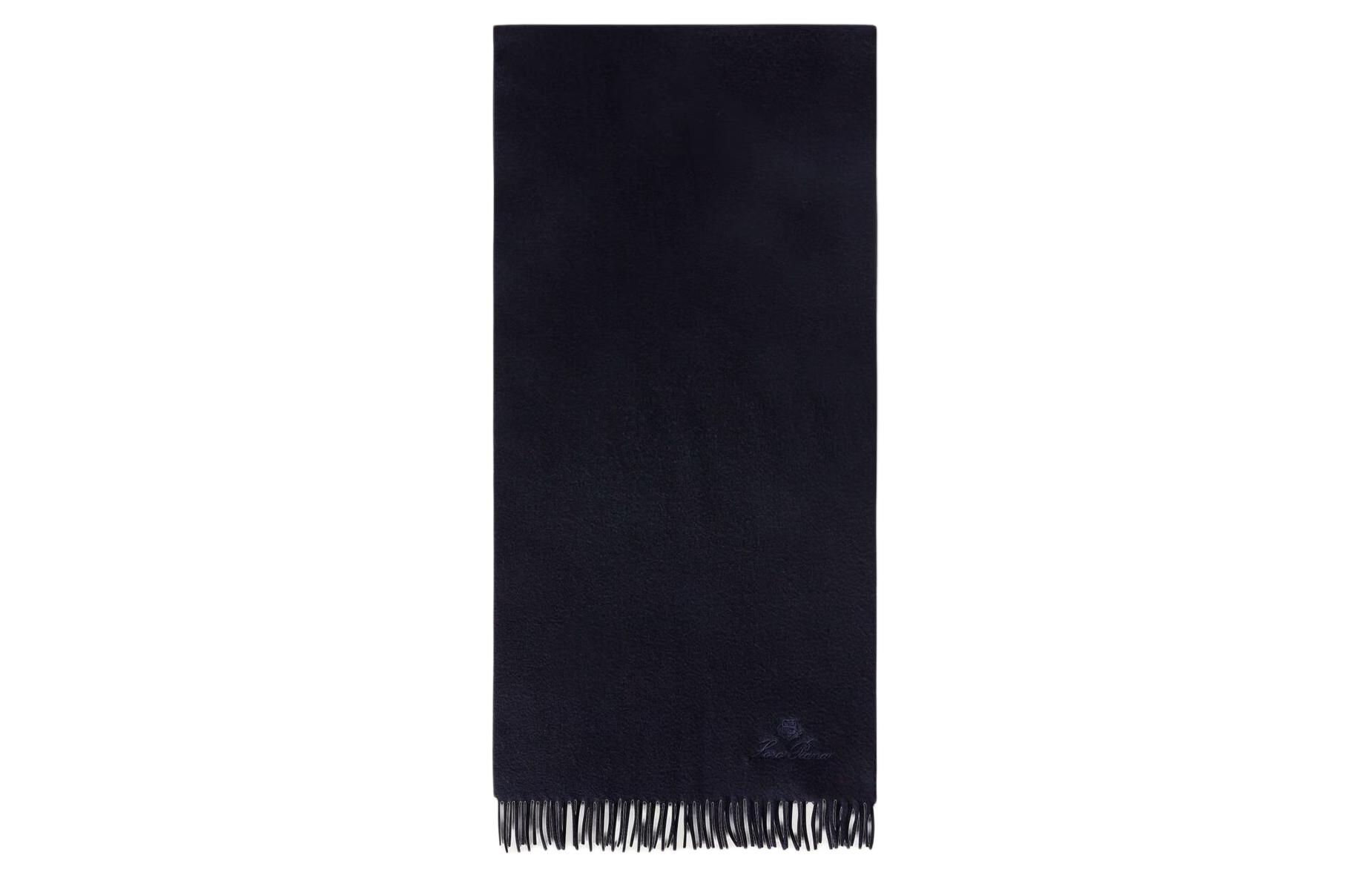 

Loro Piana Шарф с бахромой, Blue
