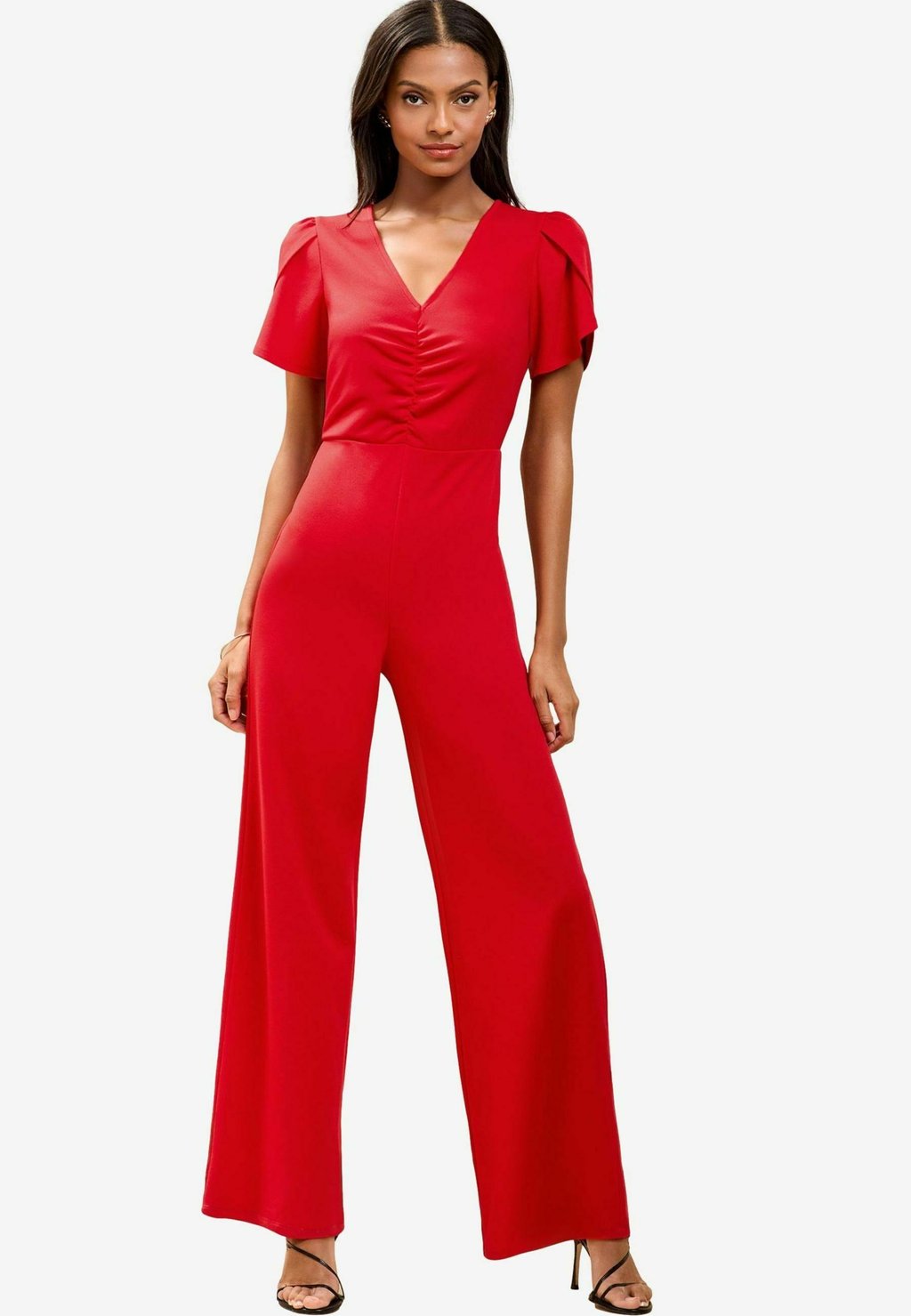 

Комбинезон SHORT SLEEVE V-NECK Lipsy, красный