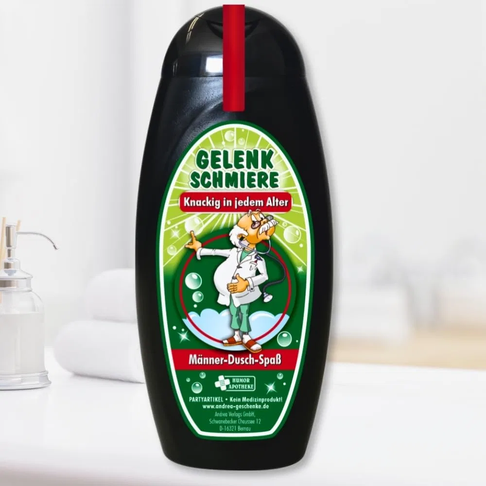 Мужской гель для душа Fun Shower Gel Shampoo - Joint Lubrication Men Av Andrea Verlag