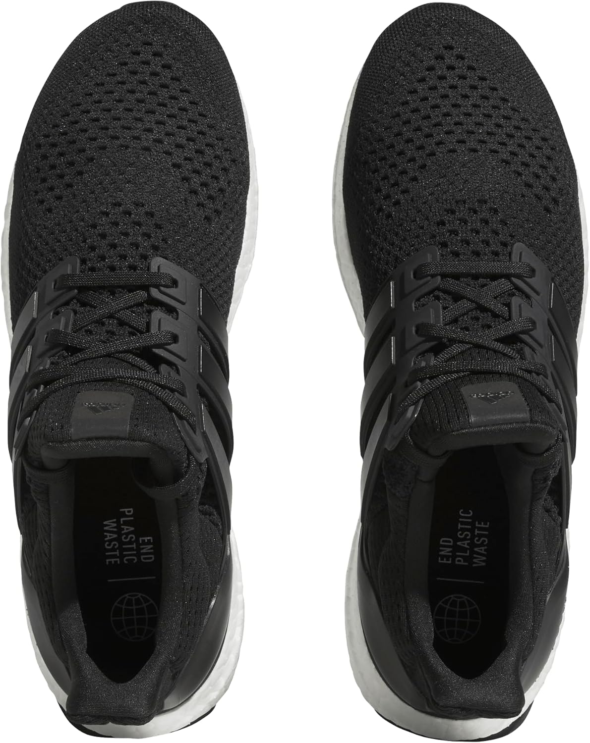 Мужские кроссовки для бега Adidas Ultraboost 1.0, белый/черный/зеленый — фото 3