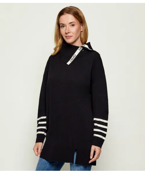 

Полуводолазка Loose fit Liu Jo Sport, черный