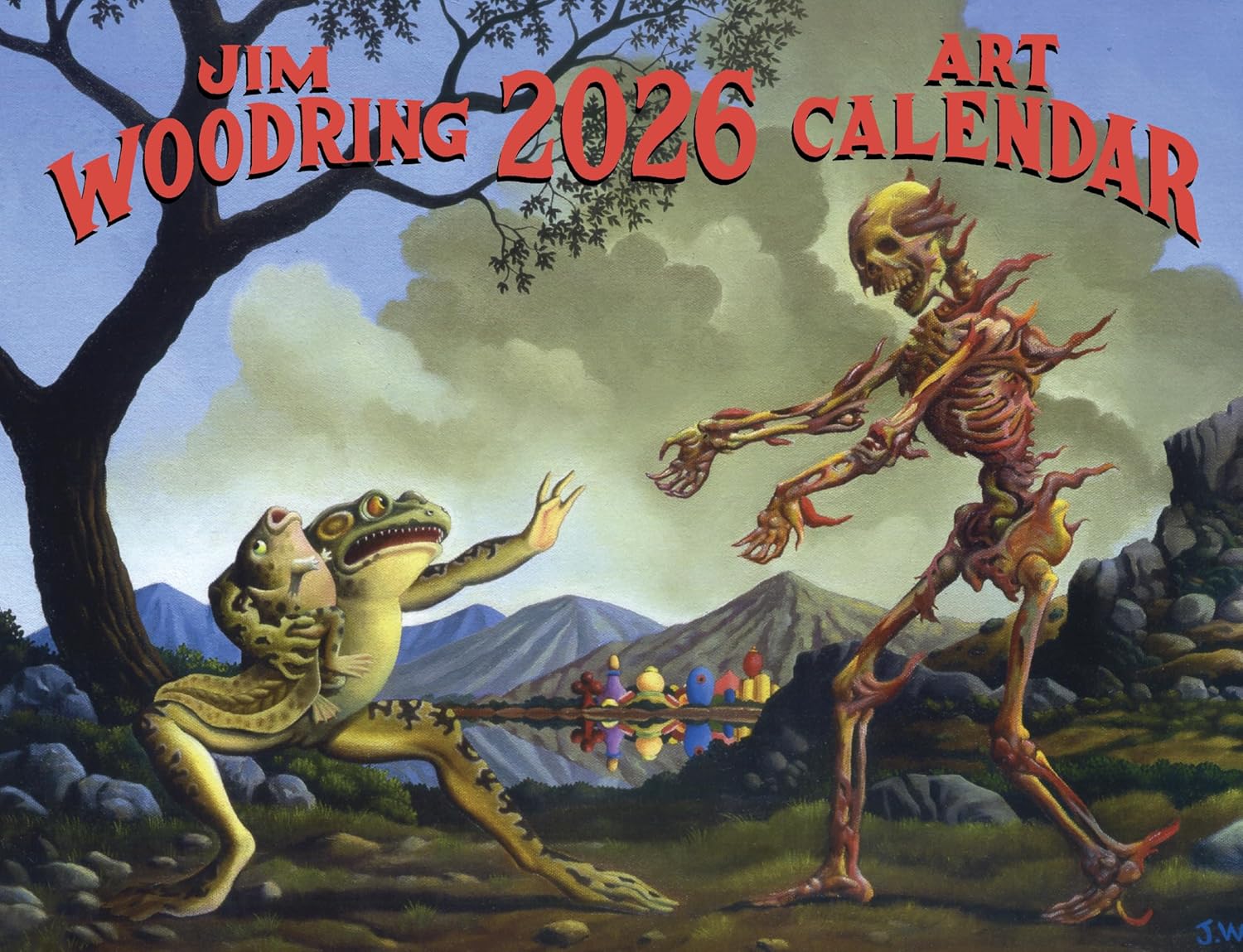 

Jim Woodring 2026 Art Calendar (Fantagraphics)
