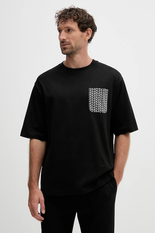 

Хлопковая футболка Michael Kors, черный