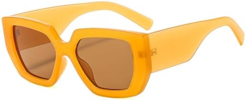 

Винтажные квадратные солнцезащитные очки 2027 года для женщин и мужчин, с широкими дужками и крупной оправой, модные солнцезащитные очки, летние ретро-тренды MTZJH, C6