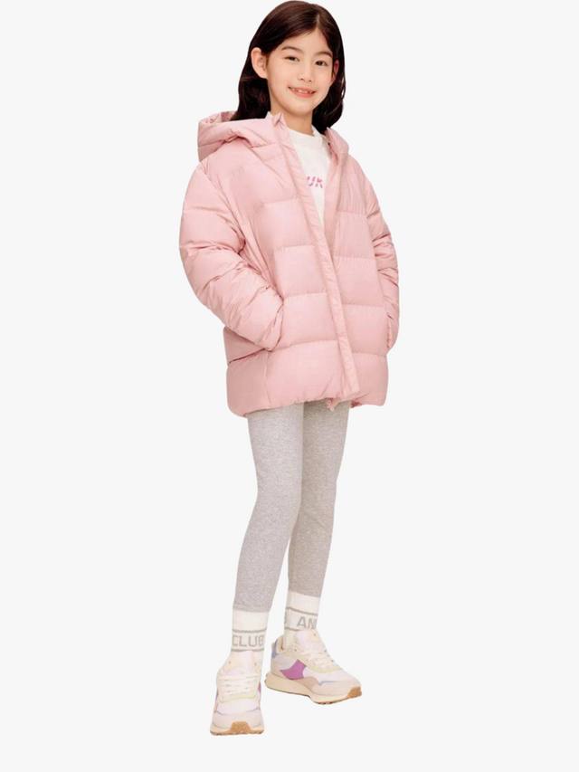 

Детская унисекс повседневная пуховая куртка Bosideng, Powder Pink