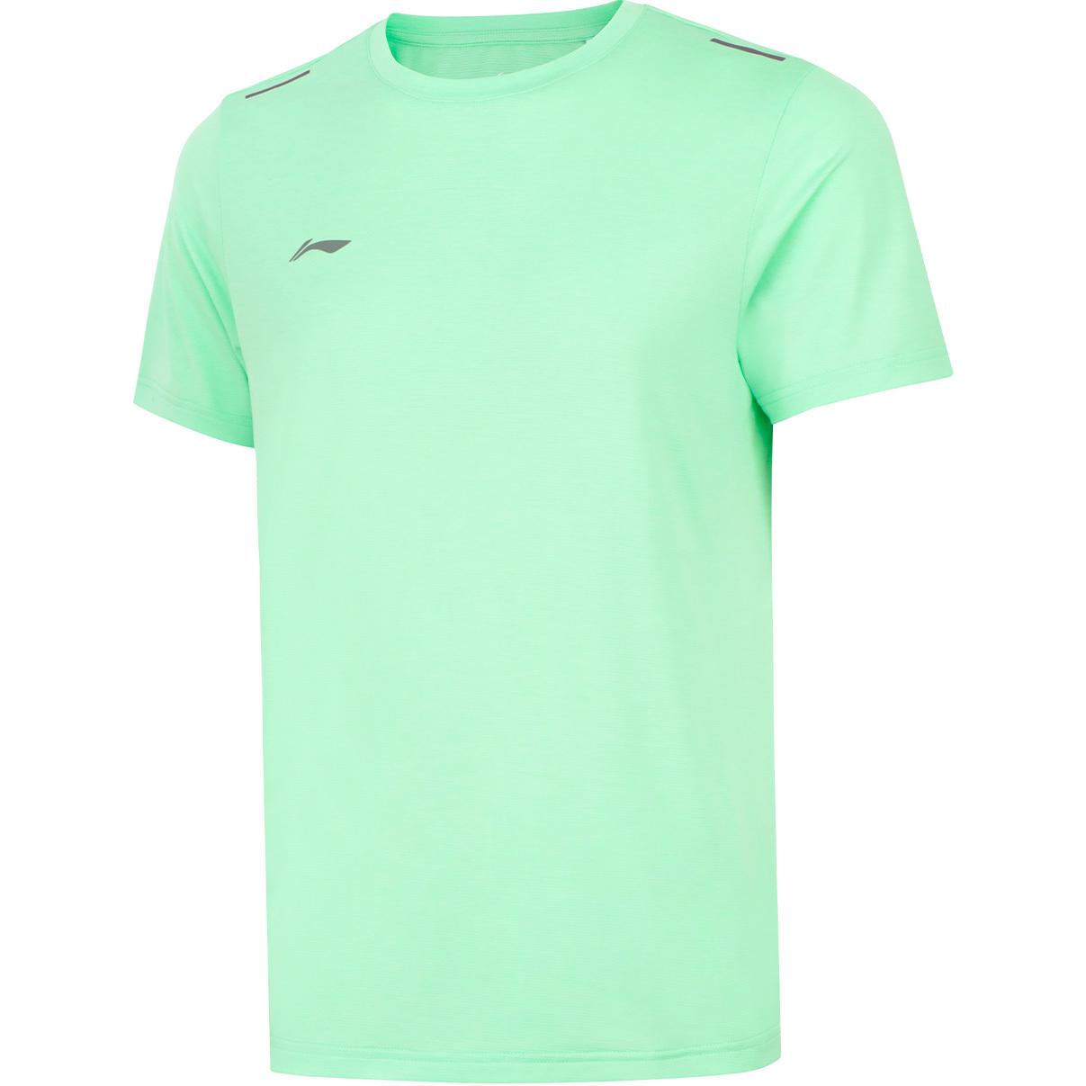 

Футболка LiNing Running Collection, мужская, охлаждающая, зеленая