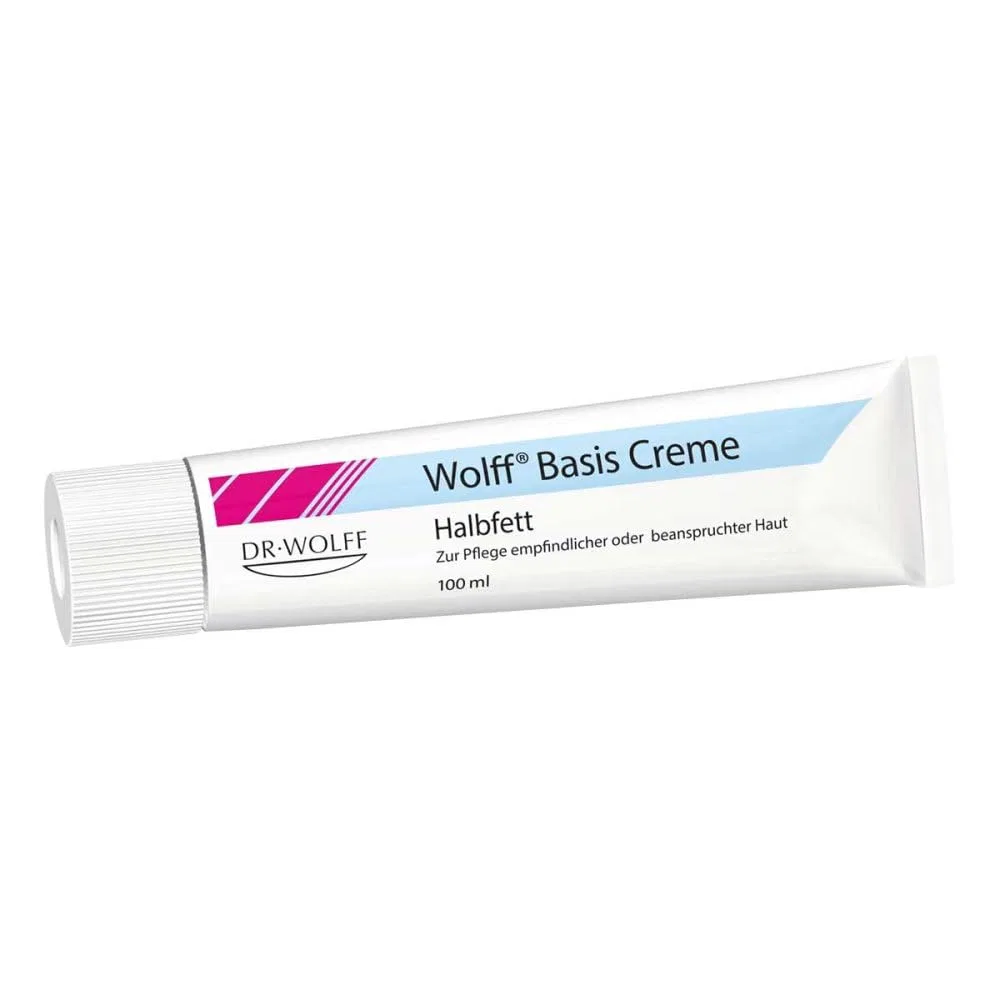 Базовый полужирный крем Wolff Basis Creme Halbfett 100 мл Dr. August Wolff Gmbh & Co.Kg Arzneimittel — фото 3