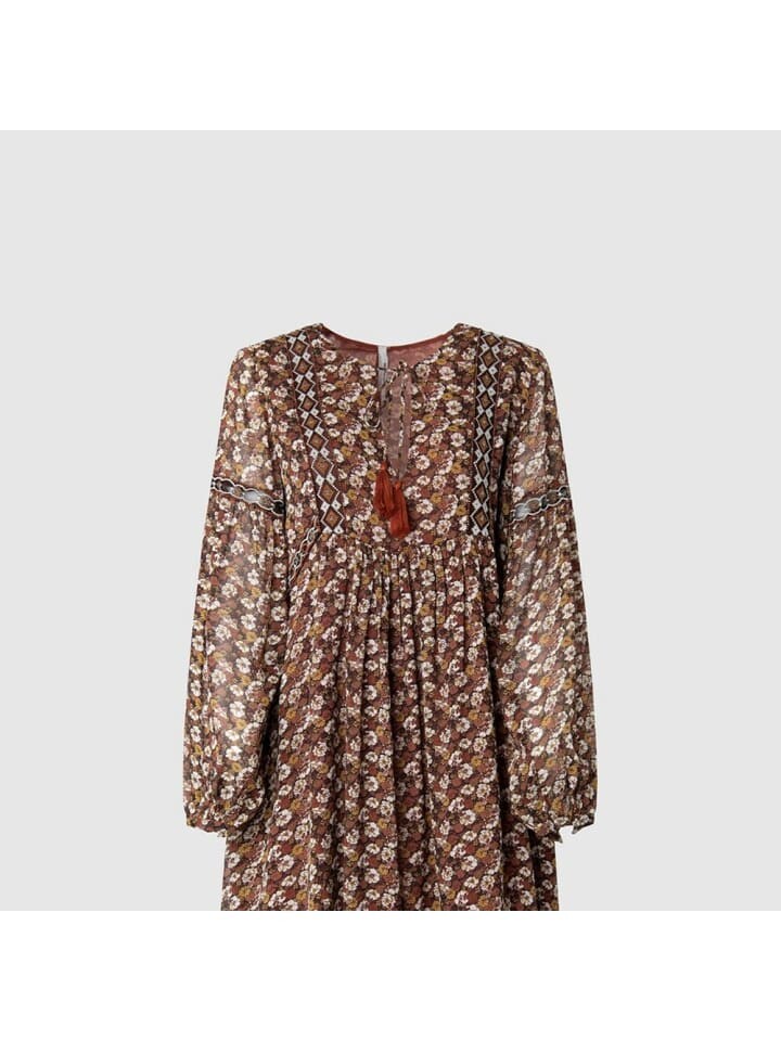 

Платье до колена Pepe Jeans Kleid, коричневый