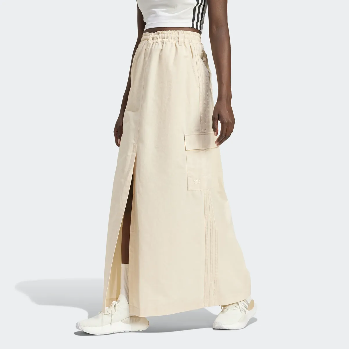 

Юбка Adidas Originals "RIPSTOP SKIRT", цвет Crystal Sand