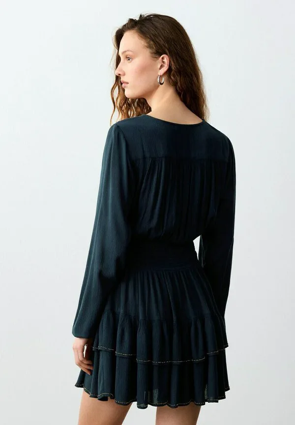 Платье для подростков на каждый день Mango Kids, Dark Blue — фото 3