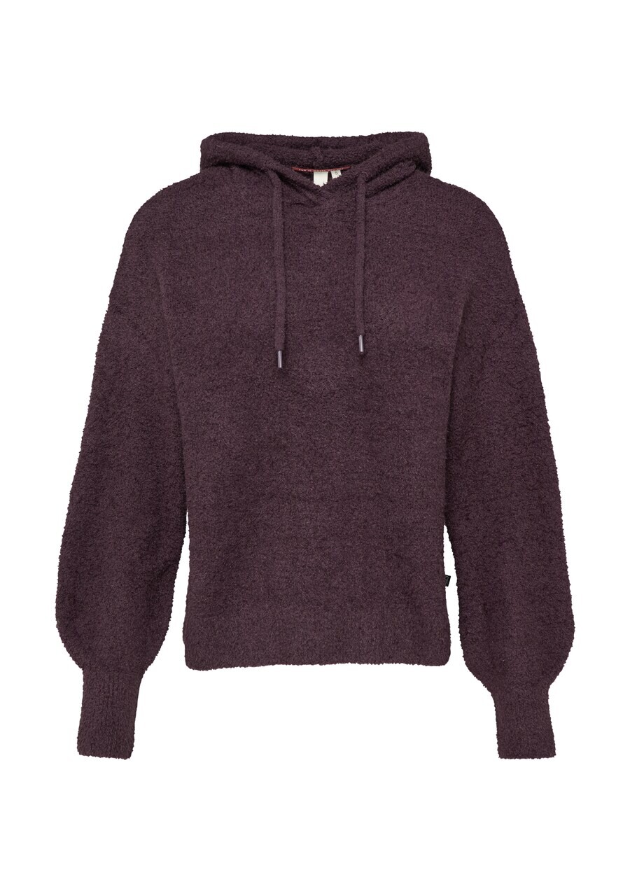

Толстовка с капюшоном QS Sweater, цвет aubergine