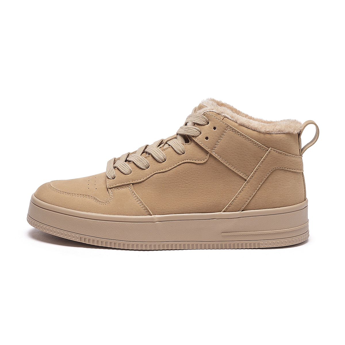 

Кроссовки Thermal Slip Resistant High Top Skateboard Shoes Men's Apricot Hotwind, 02 Brown