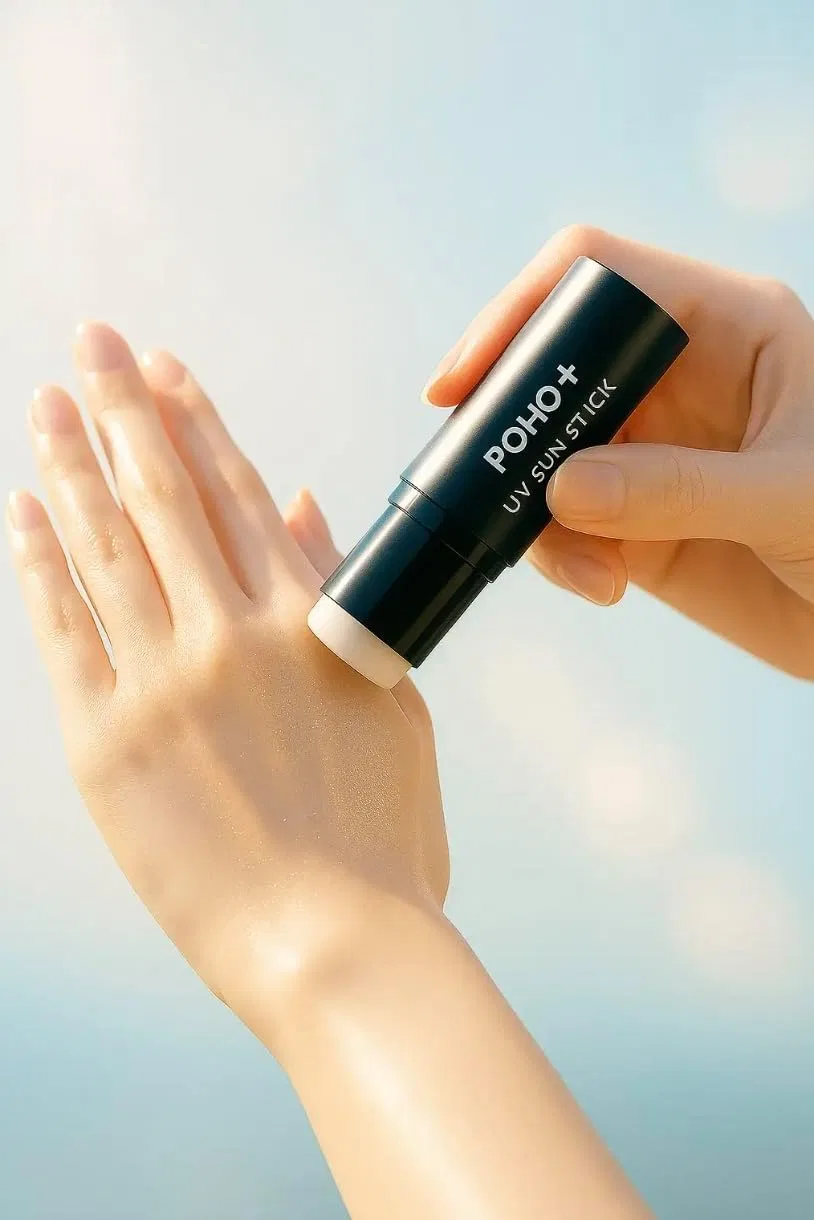 Солнцезащитный стик для лица и тела SPF50+ PA+++, POHO+, 14 г, набор 3 шт Poho＋ — фото 4
