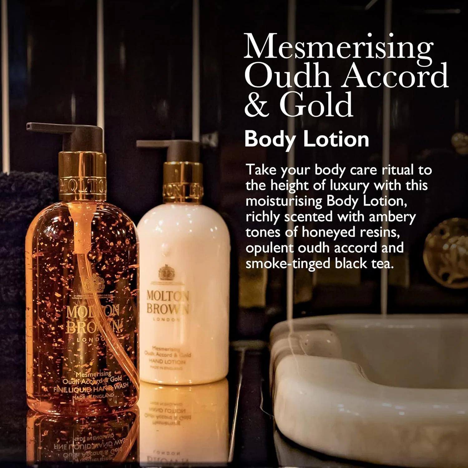 Лосьон для тела «Mesmerising Oudh Accord Gold» от Molton Brown Molton Brown — фото 3
