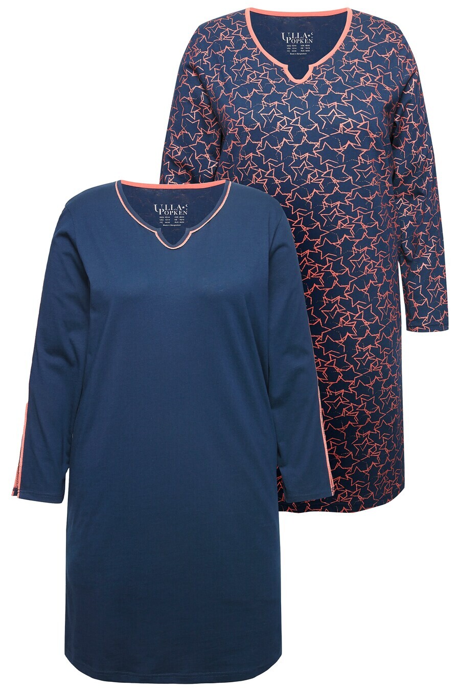 

Ночная рубашка Ulla Popken Nightgown, ночной синий