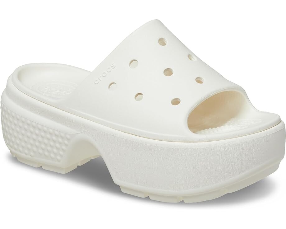 Сабо Crocs Stomp Slide, цвет Chalk