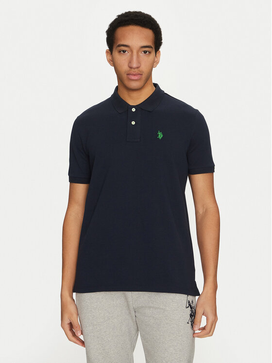 

Рубашка поло стандартный крой MUP3637 U.S. Polo Assn., синий
