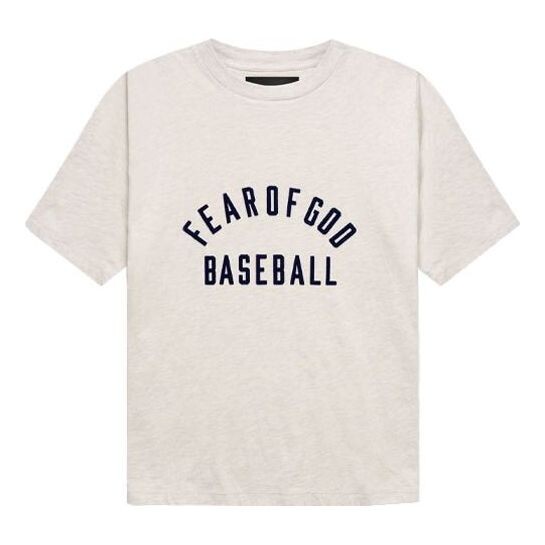 

Футболка baseball tee 'cream heather navy' Fear Of God, бежевый