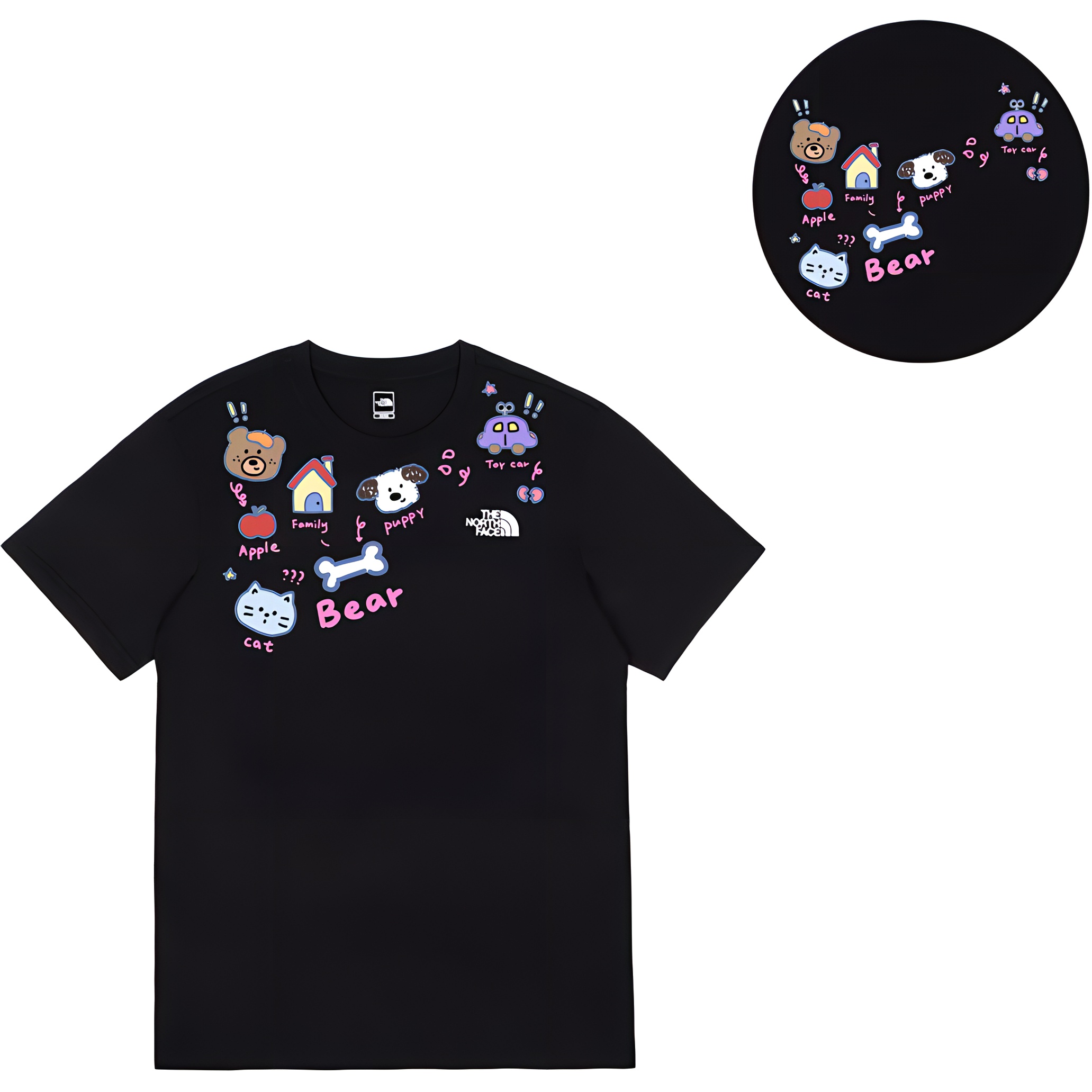 

THE NORTH FACE Футболка мужская черная, Черный, THE NORTH FACE Футболка мужская черная