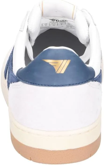 Кроссовки Gola Mens Hawk, белый/синий — фото 3
