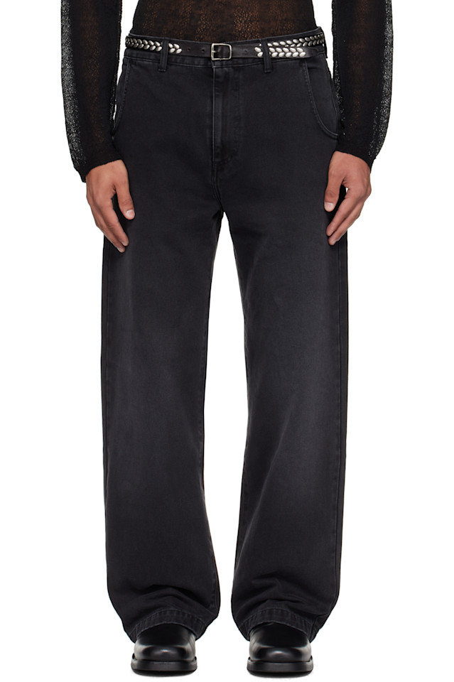 

Mfpen Черные прямые джинсы