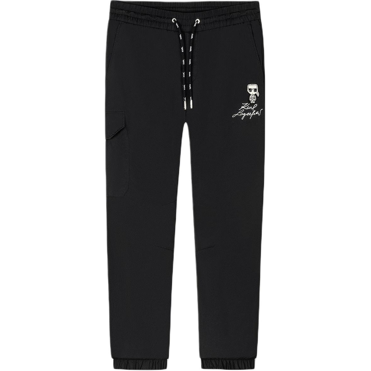 

KARL LAGERFELD SS24 Повседневные брюки мужские черные KARL LAGERFELD / Karl Lagerfeld Jeans