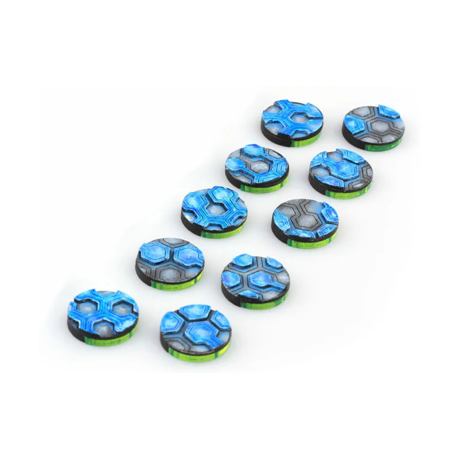 

Основания Hextile S, 25 мм, флюро-зеленый, Miniature Bases (Battle Kiwi)