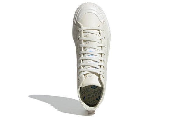 Кроссовки nizza hi rf Adidas, белый — фото 4